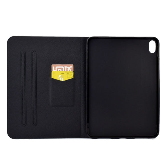 For Lenovo Tab P11 Electric Pressed TPU Smart Leather Tablet Case(Lazy Cat)