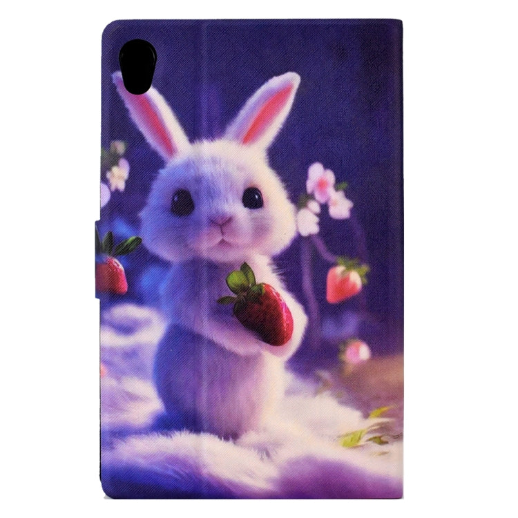 For Lenovo Tab M10 HD Gen 2 Electric Pressed TPU Smart Leather Tablet Case(Strawberry Bunny) - Lenovo by PMC TechLife | Online Shopping South Africa | PMC TechLife | Buy Now Pay Later Mobicred
