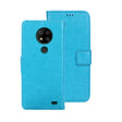 For Oukitel C19 Pro idewei Crazy Horse Texture Leather Phone Case(Sky Blue) - More Brand by idewei | Online Shopping South Africa | PMC TechLife | Buy Now Pay Later Mobicred