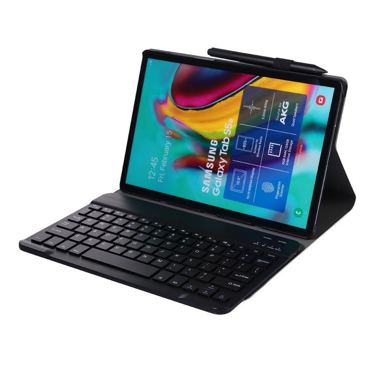 A307 For Galaxy Tab A 8.4 T307 (2020) Bluetooth Keyboard Tablet Case with Stand(Black) - Samsung Keyboard by XINLI | Online Shopping South Africa | PMC TechLife | Buy Now Pay Later Mobicred