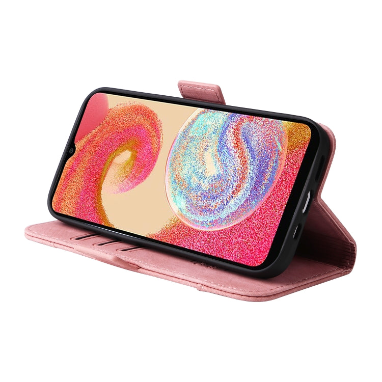 For Samsung Galaxy A04e BETOPNICE Dual-side Buckle Leather Phone Case(Pink) - free shipping - PMC TechLife - Order now!