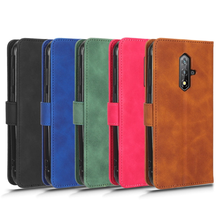 For Blackview BV5200 Skin Feel Magnetic Flip Leather Phone Case(Green) - More Brand by PMC TechLife | Online Shopping South Africa | PMC TechLife | Buy Now Pay Later Mobicred