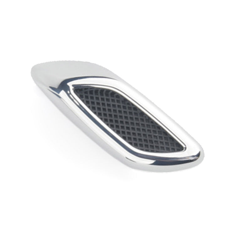 2 in 1 Car Hood Frame Decorative Stickers Fender Air Outlet Stickers (Silver) - Anti Collision Sticker by PMC TechLife | Online Shopping South Africa | PMC TechLife | Buy Now Pay Later Mobicred