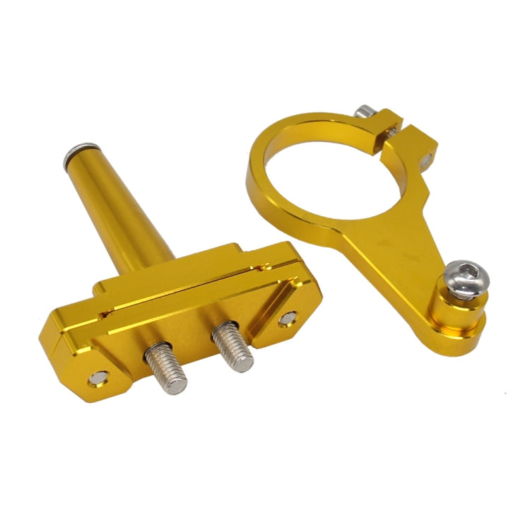 For Yamaha YZF / R15 / V3 MO-DS001 Motorcycle Damper Mounting Bracket(Yellow) - Holder by PMC TechLife | Online Shopping South Africa | PMC TechLife | Buy Now Pay Later Mobicred