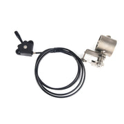 Oblique Sports Car Manually Open Exhaust Pipe Valve for 51mm Tube
