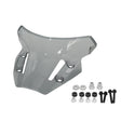 For Yamaha MT09 FZ09 21-22 Motorcycle Airflow Deflector Windshield(Grey) - Ornamental Parts by PMC TechLife | Online Shopping South Africa | PMC TechLife | Buy Now Pay Later Mobicred