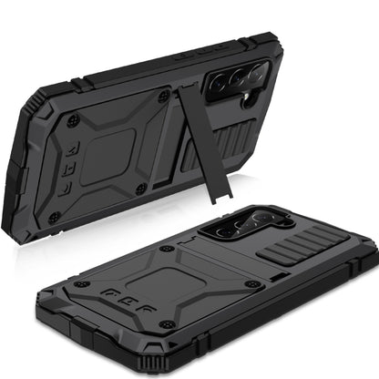 For Samsung Galaxy S23 5G R-JUST Life Waterproof Dustproof Shockproof Phone Case(Black) - free shipping - PMC Jewellery - Order now!