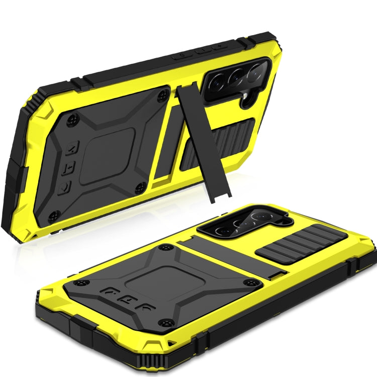 For Samsung Galaxy S23 5G R-JUST Life Waterproof Dustproof Shockproof Phone Case(Yellow) - free shipping - PMC TechLife - Order now!