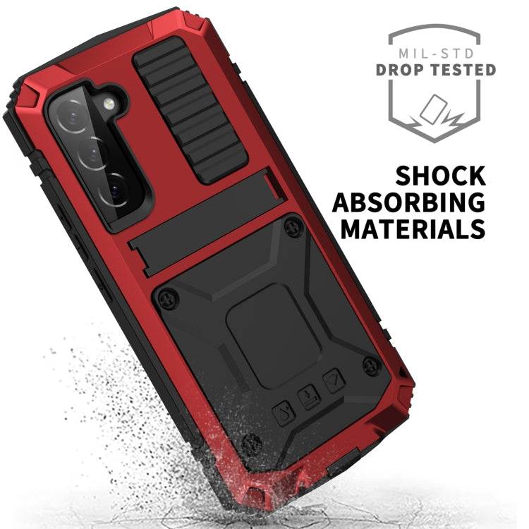 For Samsung Galaxy S23+ 5G R-JUST Life Waterproof Dustproof Shockproof Phone Case(Red) - free shipping - PMC TechLife - Order now!