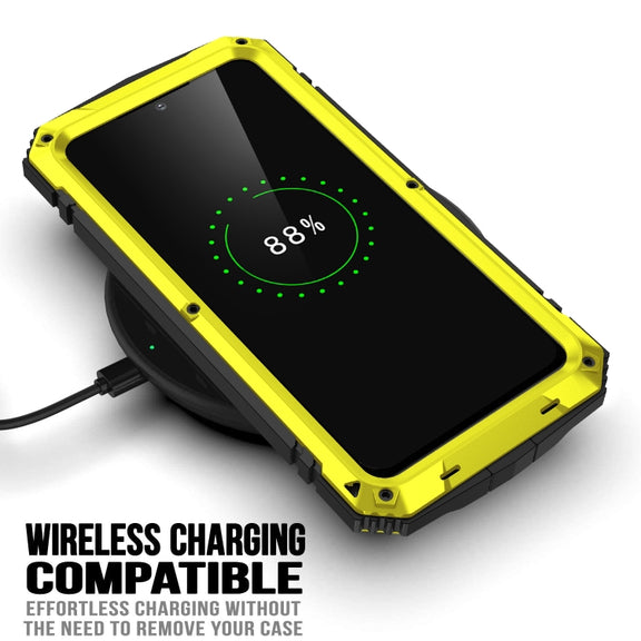For Samsung Galaxy S23+ 5G R-JUST Life Water-resistant Dustproof Shockproof Phone Case(Yellow)