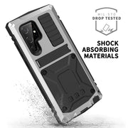 For Samsung Galaxy S23 Ultra 5G R-JUST Life Water-resistant Dustproof Shockproof Phone Case(Silver)