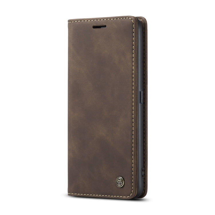 CaseMe 013 Multifunctional Horizontal Flip Leather Phone Case For OPPO Reno7 Z Global/Reno7 Lite Global/Reno8 Lite Global/F21 Pro 5G Global/Reno8 Z Global(Coffee)