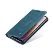 CaseMe 013 Multifunctional Horizontal Flip Leather Phone Case For OPPO Reno7 Z Global/Reno7 Lite Global/Reno8 Lite Global/F21 Pro 5G Global/Reno8 Z Global(Blue)