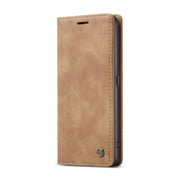 CaseMe 013 Multifunctional Horizontal Flip Leather Phone Case For OPPO Reno7 Z Global/Reno7 Lite Global/Reno8 Lite Global/F21 Pro 5G Global/Reno8 Z Global(Brown)
