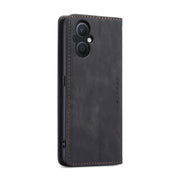 CaseMe 013 Multifunctional Horizontal Flip Leather Phone Case For OPPO Reno7 Z Global/Reno7 Lite Global/Reno8 Lite Global/F21 Pro 5G Global/Reno8 Z Global(Black)