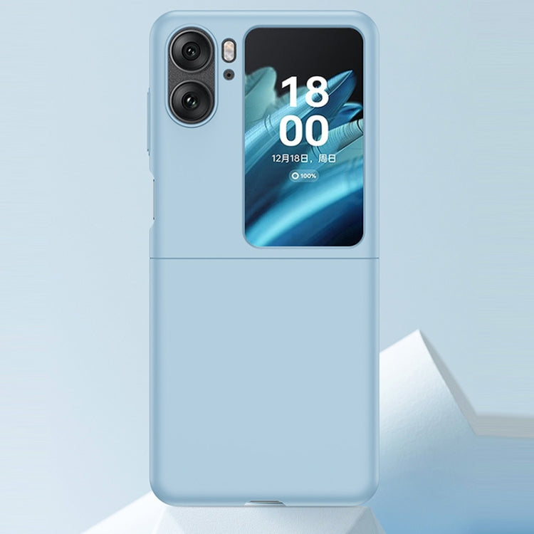 For OPPO Find N2 Flip Skin Feel PC Phone Case(Blue) - Find N2 Flip Cases by PMC TechLife | Online Shopping South Africa | PMC TechLife | Buy Now Pay Later Mobicred