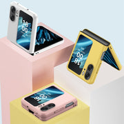 For OPPO Find N2 Flip Skin Feel PC Phone Case(Blue)