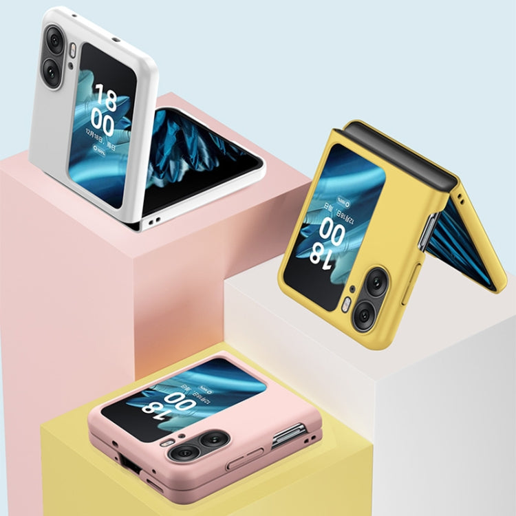 For OPPO Find N2 Flip Skin Feel PC Phone Case(Blue)