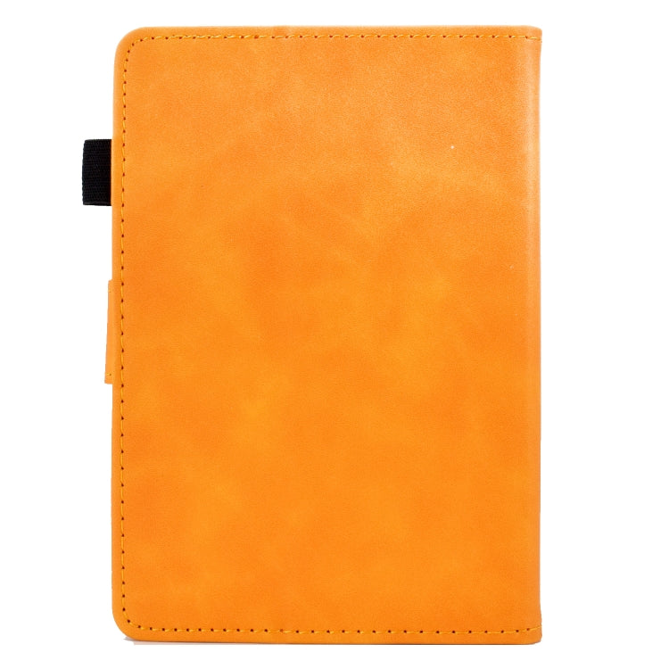 For Amazon Kindle Youth Version 2022 Embossed Smile Flip Tablet Leather Smart Case(Khaki) - Amazon by PMC TechLife | Online Shopping South Africa | PMC TechLife | Buy Now Pay Later Mobicred