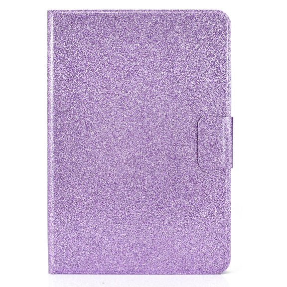 For Amazon Kindle Youth Version 2022 Varnish Glitter Powder Smart Leather Tablet Case(Purple)