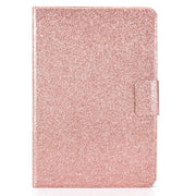 For Amazon Kindle Youth Version 2022 Varnish Glitter Powder Smart Leather Tablet Case(Rose Gold)