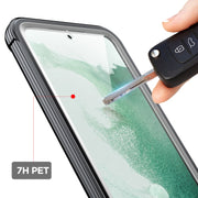 For Samsung Galaxy S23+ 5G RedPepper Transparent Shockproof Phone Case