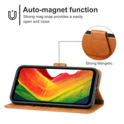 For Ulefone Power Armor 19 Leather Phone Case(Brown)