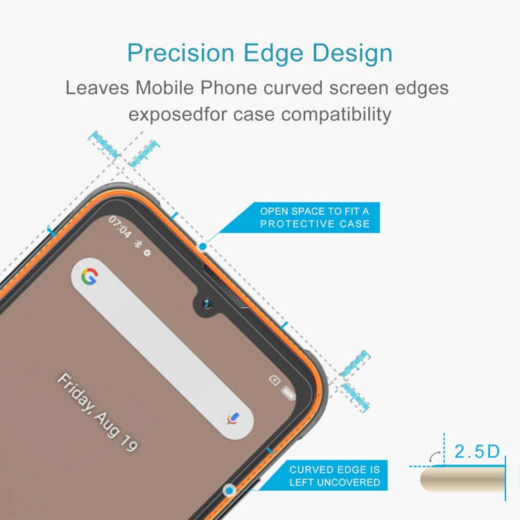 For Blackview BV5200 Pro 10pcs 0.26mm 9H 2.5D Tempered Glass Film - For Blackview by PMC TechLife | Online Shopping South Africa | PMC TechLife