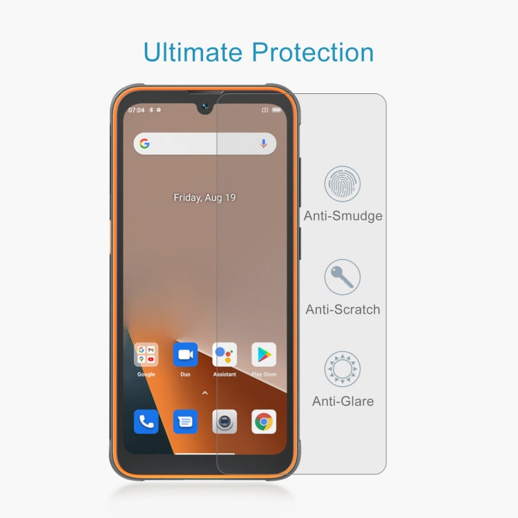 For Blackview BV5200 Pro 50pcs 0.26mm 9H 2.5D Tempered Glass Film - For Blackview by PMC TechLife | Online Shopping South Africa | PMC TechLife