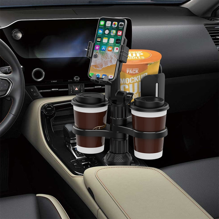 B08 Car Drink Water Cup Mobile Phone Holder(Grey) - Car Drink Holders by PMC TechLife | Online Shopping South Africa | PMC TechLife | Buy Now Pay Later Mobicred