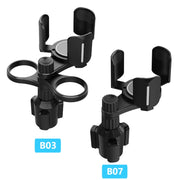 B07 Car Drink Water Cup Holder(Black)