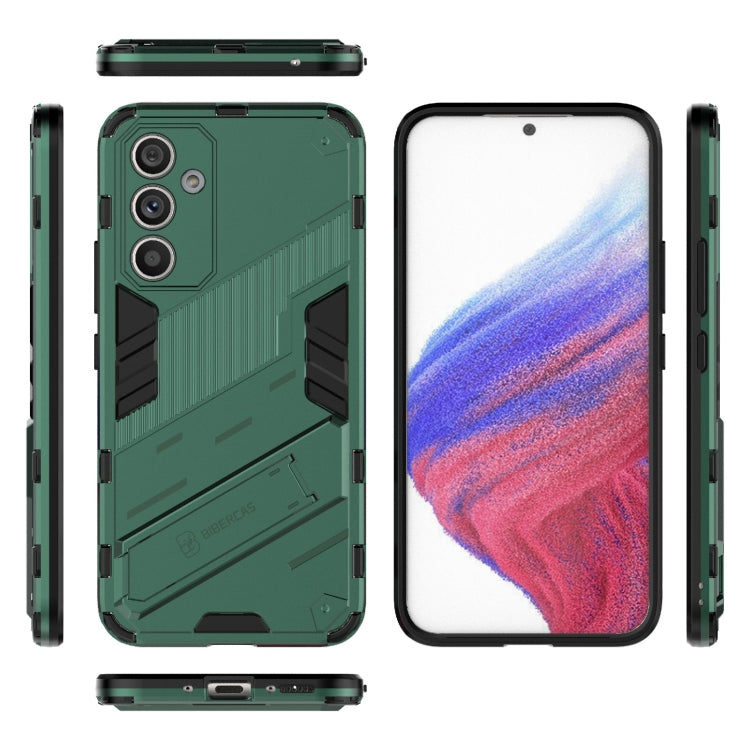 For Samsung Galaxy A54 5G Punk Armor 2 in 1 PC + TPU Phone Case(Green) - Galaxy Phone Cases by PMC TechLife | Online Shopping South Africa | PMC TechLife