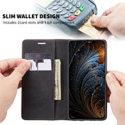 For Galaxy M31 CaseMe-013 Multifunctional Horizontal Flip Leather Case with Card Slot & Holder & Wallet(Black)