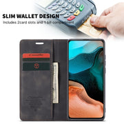 For Xiaomi Redmi K30 Pro CaseMe-013 Multifunctional Horizontal Flip Leather Case with Card Slot & Holder & Wallet(Black)