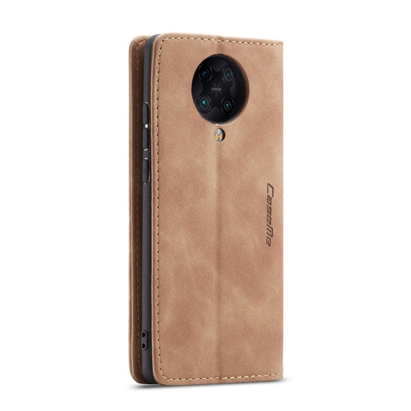 For Xiaomi Redmi K30 Pro CaseMe-013 Multifunctional Horizontal Flip Leather Case with Card Slot & Holder & Wallet(Brown)