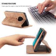 For Xiaomi Redmi K30 Pro CaseMe-013 Multifunctional Horizontal Flip Leather Case with Card Slot & Holder & Wallet(Brown)