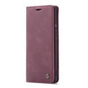 For Xiaomi Redmi K30 Pro CaseMe-013 Multifunctional Horizontal Flip Leather Case with Card Slot & Holder & Wallet(Wine Red)