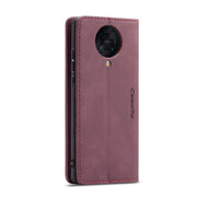 For Xiaomi Redmi K30 Pro CaseMe-013 Multifunctional Horizontal Flip Leather Case with Card Slot & Holder & Wallet(Wine Red)