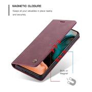 For Xiaomi Redmi K30 Pro CaseMe-013 Multifunctional Horizontal Flip Leather Case with Card Slot & Holder & Wallet(Wine Red)