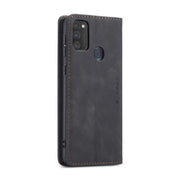 For Galaxy M30S / M21 CaseMe-013 Multifunctional Horizontal Flip Leather Case with Card Slot & Holder & Wallet(Black)
