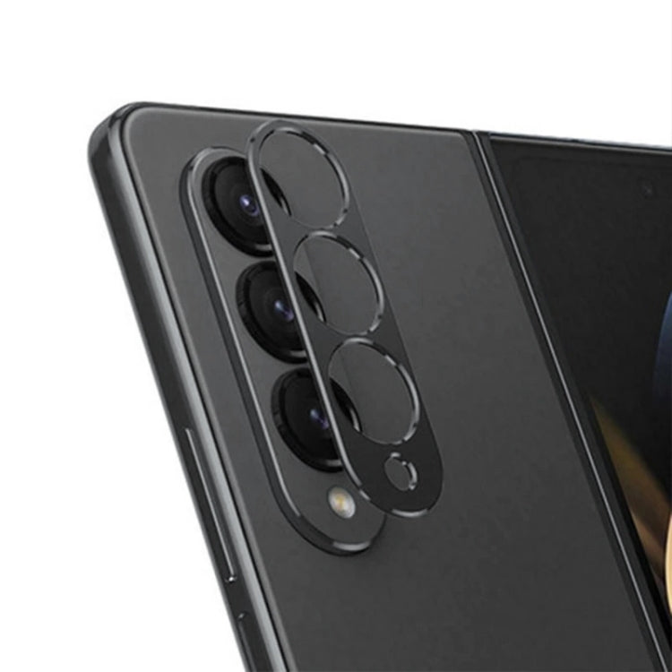 For Samsung Galaxy Z Fold4 5G / Galaxy W23 Integrated Rear Camera Lens Tempered Glass Film(Black) - Galaxy Tempered Glass by PMC TechLife | Online Shopping South Africa | PMC TechLife