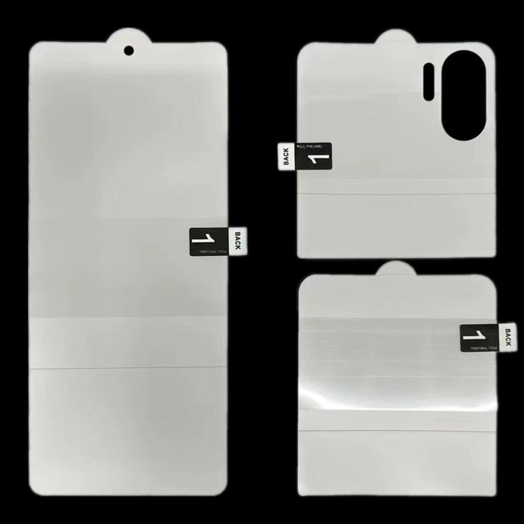 For OPPO Find N2 Flip 3 in 1 Full Screen Protector Explosion-proof Hydrogel Film - free shipping - PMC TechLife - Order now!