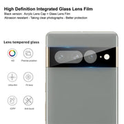 For Google Pixel 7 Pro 2pcs Full Glue Tempered Glass Full Film with 2pcs Aluminum Lens Film Set