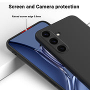 For Samsung Galaxy S25 5G Color Liquid Silicone Phone Case(Black)