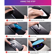 For OnePlus 11R UV Liquid Curved Full Glue Tempered Glass Film