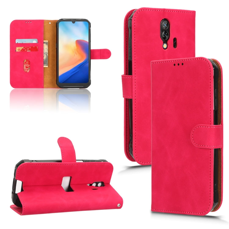 For Blackview BV7200 Skin Feel Magnetic Flip Leather Phone Case(Rose Red) - free shipping - PMC TechLife - Order now!