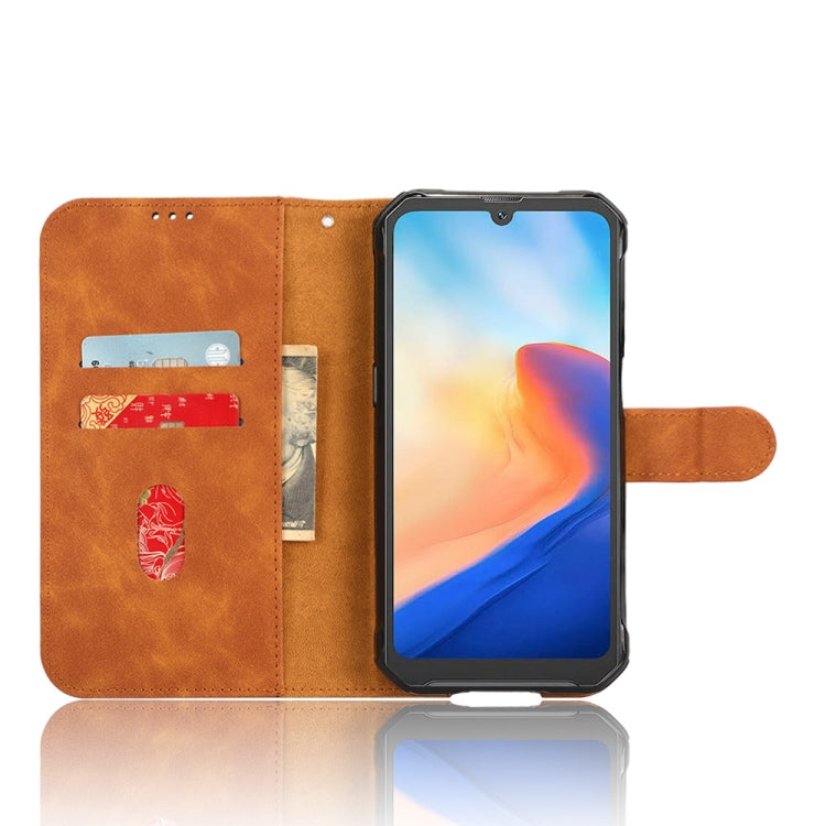 For Blackview BV7200 Skin Feel Magnetic Flip Leather Phone Case(Brown) - More Brand by PMC TechLife | Online Shopping South Africa | PMC TechLife | Buy Now Pay Later Mobicred