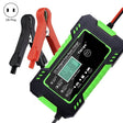 Motorcycle / Car Battery Smart Charger with LCD Screen, Plug Type:US Plug - Battery Charger by PMC TechLife | Online Shopping South Africa | PMC TechLife | Buy Now Pay Later Mobicred