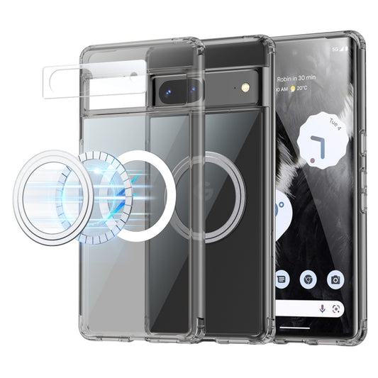 For Google Pixel 7 Transparent Frosted MagSafe Phone Case - free shipping - PMC Jewellery - Order now!
