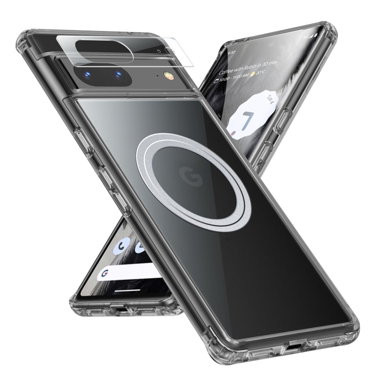 For Google Pixel 7 Transparent Frosted MagSafe Phone Case - free shipping - PMC Jewellery - Order now!